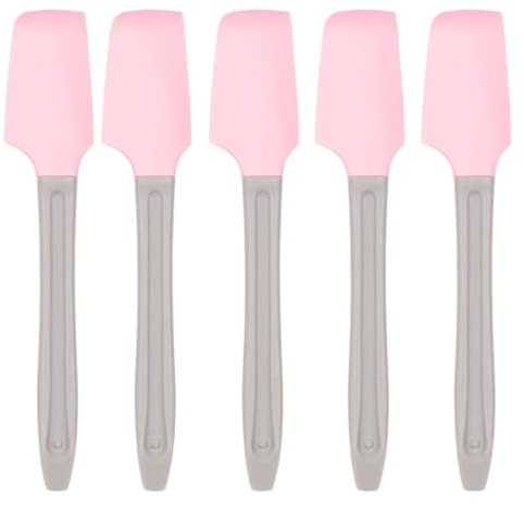DRESSOOS Spatules en Silicone Faciles à Nettoyer pour Soins des Mains Pieds, Lot de 5 Pièces Rangement Simple, pour Usage Quotidien et Professionnel