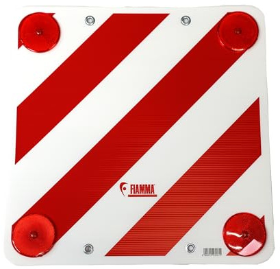 Fiamma 98782-005 Warntafel Kunststoff, Rot
