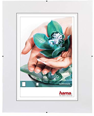 Hama Rahmenloser Bilderhalter Clip-Fix, Reflex, 30 x 40 cm