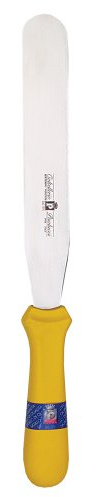 Spatola da pasticceria retta ,manico in nylon inox