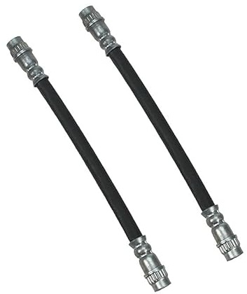 BESTPRICE ATP 2x Bremsschlauch hinten Hinterachse, Länge: 185mm, | Kompatibel mit: RENAULT AVANTIME, CLIO III, CLIO III Grandtour, ESPACE III, GRAND SCÉNIC II, KANGOO / GRAND KANGOO II