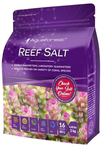 Aquaforest Reef Salt 2kg - Aquarienwasserpflege - Aquarien-Wasseraufbereitung - Pulver - 2kg