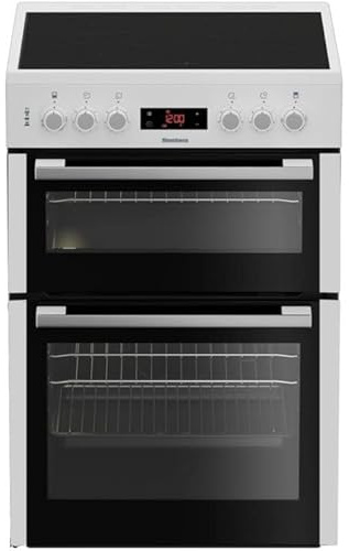 Blomberg HKN65W 60cm Electric Double Oven with Ceramic Hob (White)