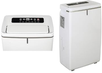 Deshumidificador 20 litros, programador digital, control de humedad, ideal para espacios cerrados y prevención de moho.