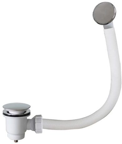Talea Bathtub Drainpipe,Pop Up Waste Connection,Bath Waste and Overflow Kit,XJ392C002-U