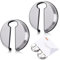 Wine Foil Cutter Tool for Wine Bottles 2 Pack Design Stainless Steel Blades Foil Remover Removes Foil Top Effortlessly Gift for Wine Lovers, Stainless Steel Silver