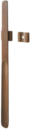 Magnetisk skoslev av trä med väggfäste | Väggmontering (valnöt, 70 cm)