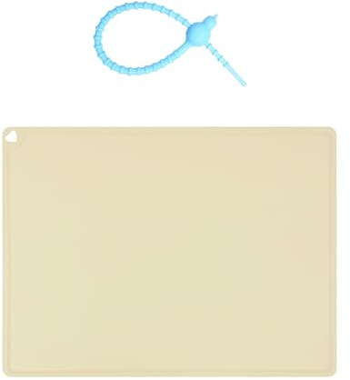 Silikonmatte Malunterlage für Kinder 60X40CM Wiederverwendbare Bastelunterlage schreibtischunterlage Kinder, Geeignet zum Malen, Kunsthandwerk,Hitzebeständige Tischsets