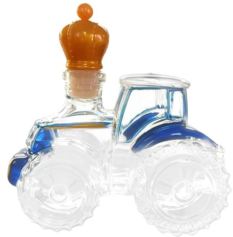 YRTUOP Botellas de Licor Vacías - Contenedor De Tractor Divertido - Decantador De Tequila De Para Licor - Para Alcohol Bourbon Tequila Vodka Brandy Oficina Bar Hombres Papá Cumpleaños Navidad Fiesta