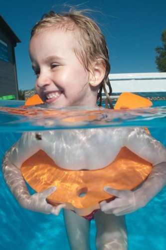 Babysplash Schwimmbrett Fisch Schwimmfisch Schwimmhilfe Fisch ORANGE