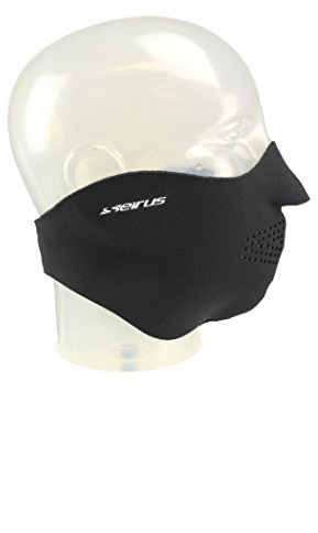 Seirus Innovation 6810 Neofleece Comfort Masque - Winter Cold Weather Face Protection, Black, Large