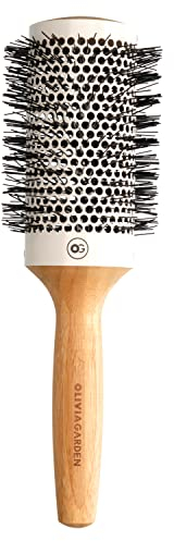 Olivia Garden Bamboo Touch Blowout Thermal - 53 - Spazzola Tonda in Bambù Ecologico per Volume e Brushings Brillanti