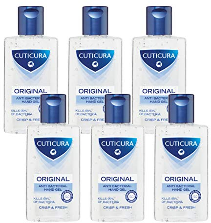 Cuticura Original Anti Bacterial Hand Gel 100ml (Pack of 6)