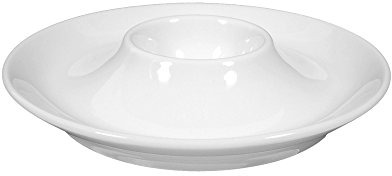 Seltmann Weiden Eierbecher mit Ablage 6 Stück Lido Weiss Uni 00003