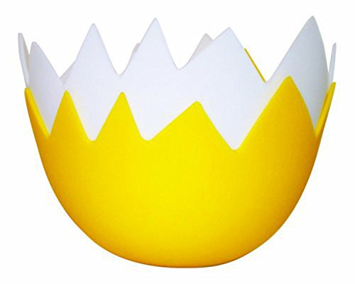 Eddingtons - Escalfador de Huevos con Forma de cáscara de Huevo (Silicona)