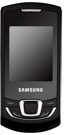 Samsung E2550 Strong Black New SIM Free, [importato di Regno Unito]
