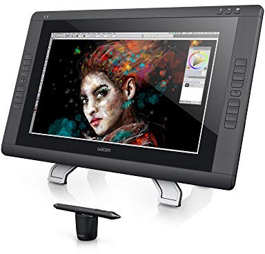Wacom DTH-2200 - Tableta gráfica, Negro