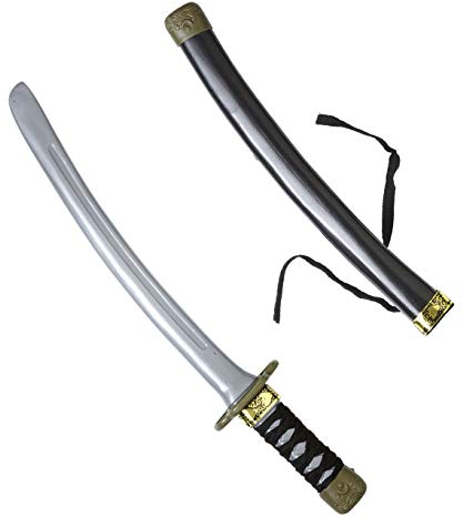 Ninja Dagger withScabbard Daggers Novelty Toy Weapons & Armour for Fancy Dress Costumes Accessory