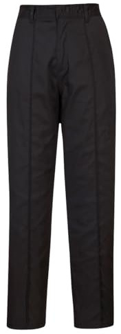Portwest Elastische Damen-Bundhose, Größe: L, Farbe: Schwarz, LW97BKRL