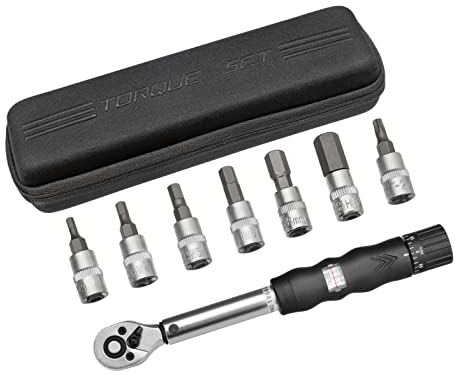 otgerlensker products 1/4 Drehmomentschlüssel Set 2Nm - 14Nm Drehmoment Schlüssel für Fahrrad Bike Radsport