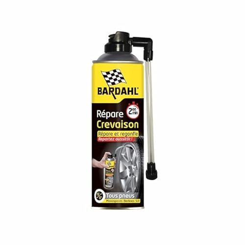 Bardahl 4940 däcktätningsmedel reparerar punktering