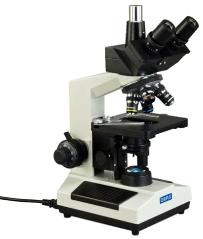 OMAX 40X-2500X Trinocular Biological Compound Microscope with Replaceable LED Light