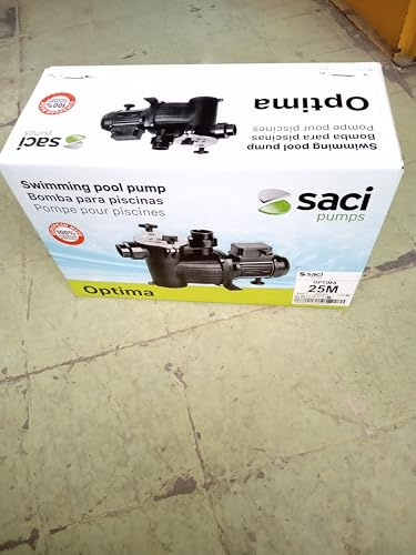 Pompe de filtration piscine Saci Optima 0,25 CV mono 6 m3/h