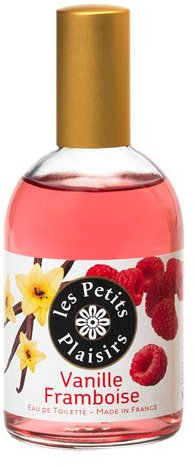 Les Petits Plaisirs Eau de Toilette Vaporisateur Vanille Framboise 110 ml - Lot de 3