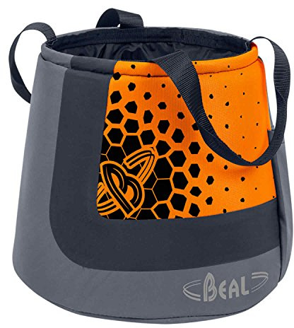 Beal Monster Cocoon Grau-Orange - Großer zylindrischer Chalkbag, Größe One Size - Farbe Orange