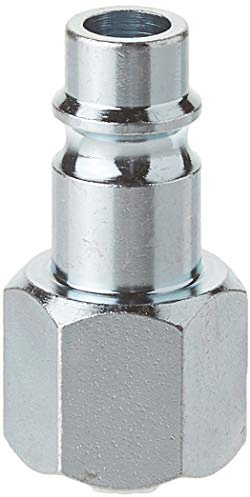 Milton 761-1 1/4 MNPT HIGHFLOWPRO™ V-Style/European Interchange Steel Air Plug Fitting (High Volume Low Pressure Application) -Box of 10