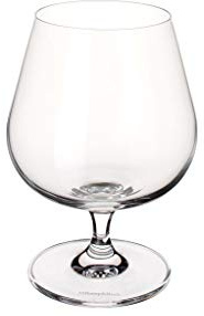 Villeroy & Boch Entr茅e Cognac Glass, 400 ml, Crystal Glass, Transparent