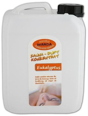 Warda Saunaaufguss Eukalyptus 10 l (2x5 Liter) Kanister - Zehn Liter Konzentrat