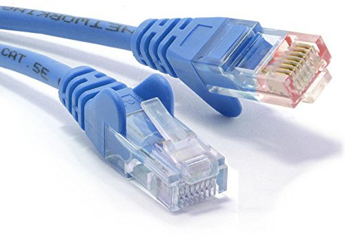 kenable Blue Network Ethernet RJ45 Cat5E-CCA UTP PATCH 26AWG Cable Lead 1.5m [1.5 metres]