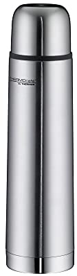 THERMOcafé by THERMOS TC BEVERAGE BOTTLE stainless steel mat 0,70l, Thermosflasche mit Becher aus Edelstahl, 12h heiß & 24h kalt, Auslaufsicher, für Schule, Unterwegs & Büro