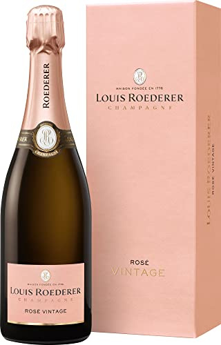 Louis Roederer Champagne Brut Rosé Champagner in Geschenkpackung (1 x 0.75 l) | In Deluxe-Geschenkpackung