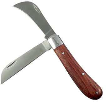 AGI Robur Couteau 2 Lames Acier Inoxydable