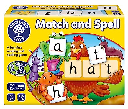 Orchard Toys Match And Spell, Spel, 5011863101969