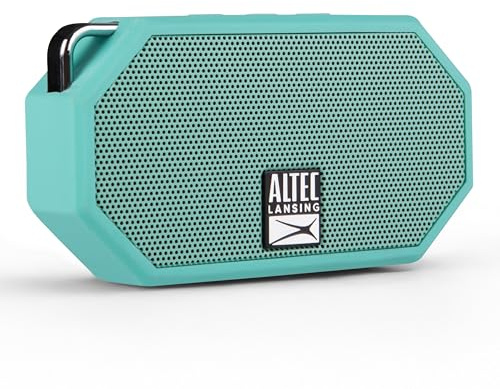 Altec Lansing Mini H2O - Waterproof Bluetooth Speaker, IP67 Certified & Floats in Water, Compact & Portable Speaker for Hiking, Camping, Pool, and Beach