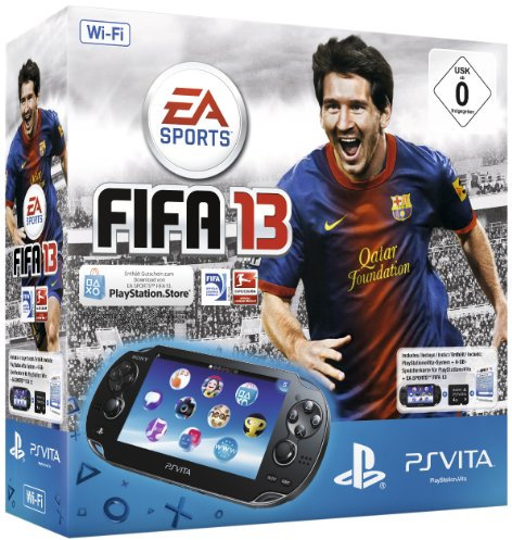 Console Playstation Vita Wifi + Fifa 13 voucher + Carte Mémoire 4 Go [import allemand]