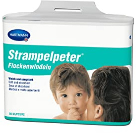 Hartmann Strampelpeter Flockenwindeln Kleinformat - (224 Stück)