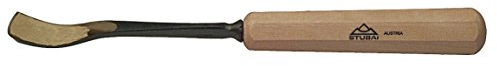 Stubai Stechbeil Form 28 + Heft scharostfrei geschliffen, SB Verpackung, 40 mm, 522840