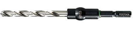 Festool Spiral Drill HSS D 5/52 CE/M-Set | 52 mm working length, hex Centrotec shank, precision-ground HSS - for wood, metal, and plastic