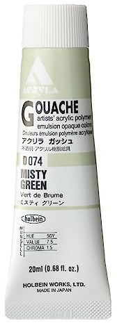 Holbein Acryla Gouache (Misty Green) av Holbein Acryla Gouache