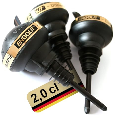 2cl Schnaps Portionierer »Volum-Matic« (3er Pack) ENGOLIT | Made in Germany | ohne erneutes Umschwenken der Flasche | Spirituosen Dosierer