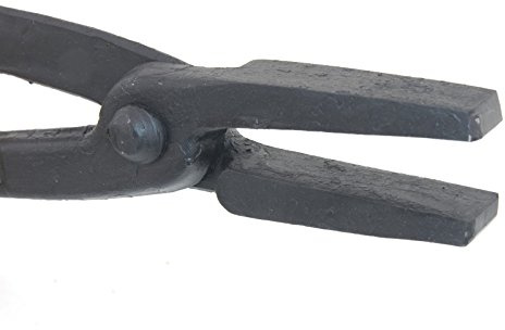 PICARD Tenazas de forja Nr. 47 600 mm | Tenaza de boca plana en acero C35 | Herramienta artesanal para forja | Para herrero | Agarre firme y preciso | Acero C35 robusto y duradero
