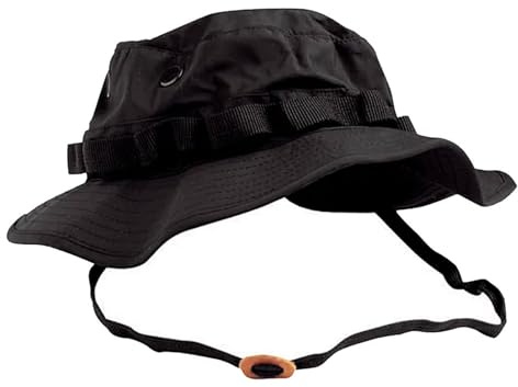 Mil-Tec Herren Trilaminat Hut, Black, M EU