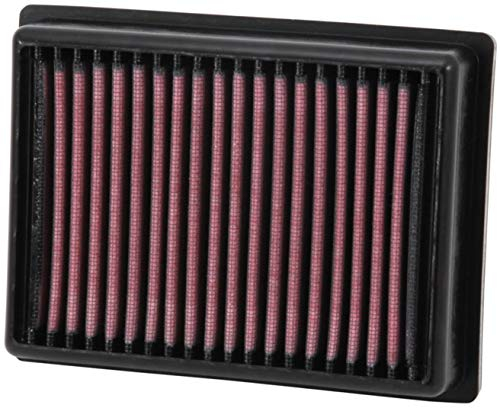 K&N KT-1113 Motorrad Tausch-Luftfilter, Rot