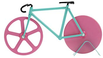 Doiy DYFIXIEWM - Cortador de Pizza, Color Rosa y Azul