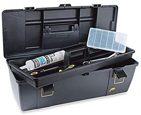 Plano Molding Portable Tool Box, 26 In. W, 11 In. H, iron yellow (682)