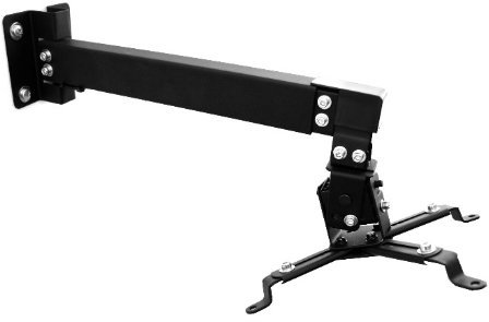 Supporto da soffitto per videoproiettore per BenQ MW516, colore nero